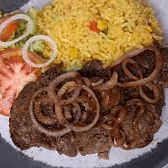 Almuerzo Corriente con Higado Encebollado