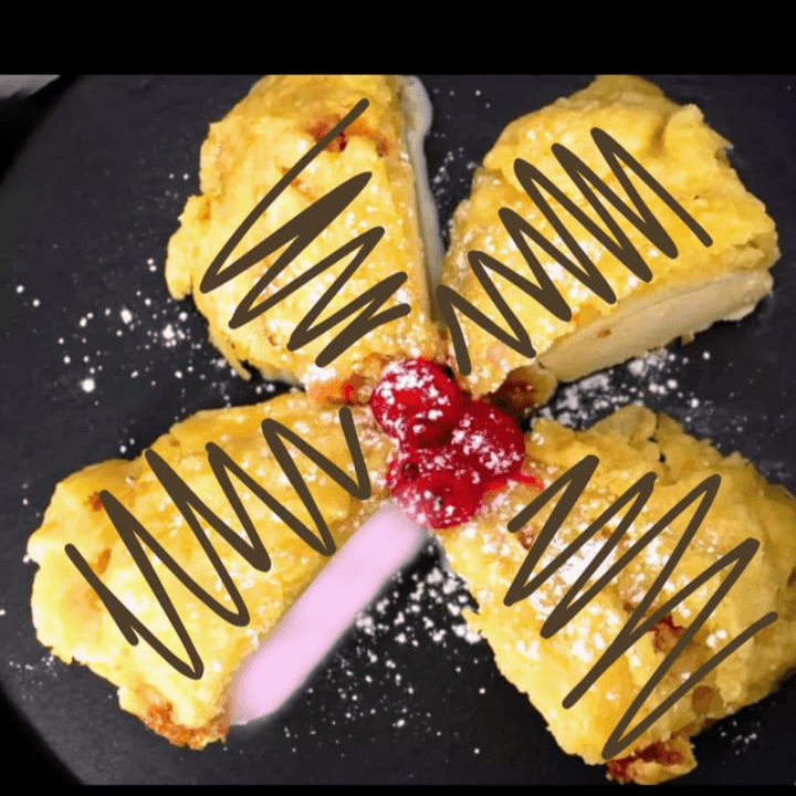 HELADO TEMPURA VAINILLA/FRESA
