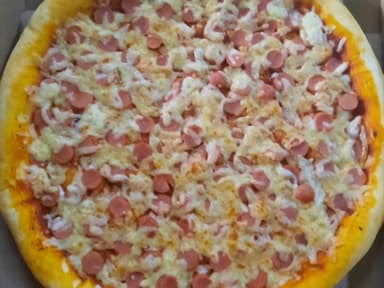 Pizza de Salchicha