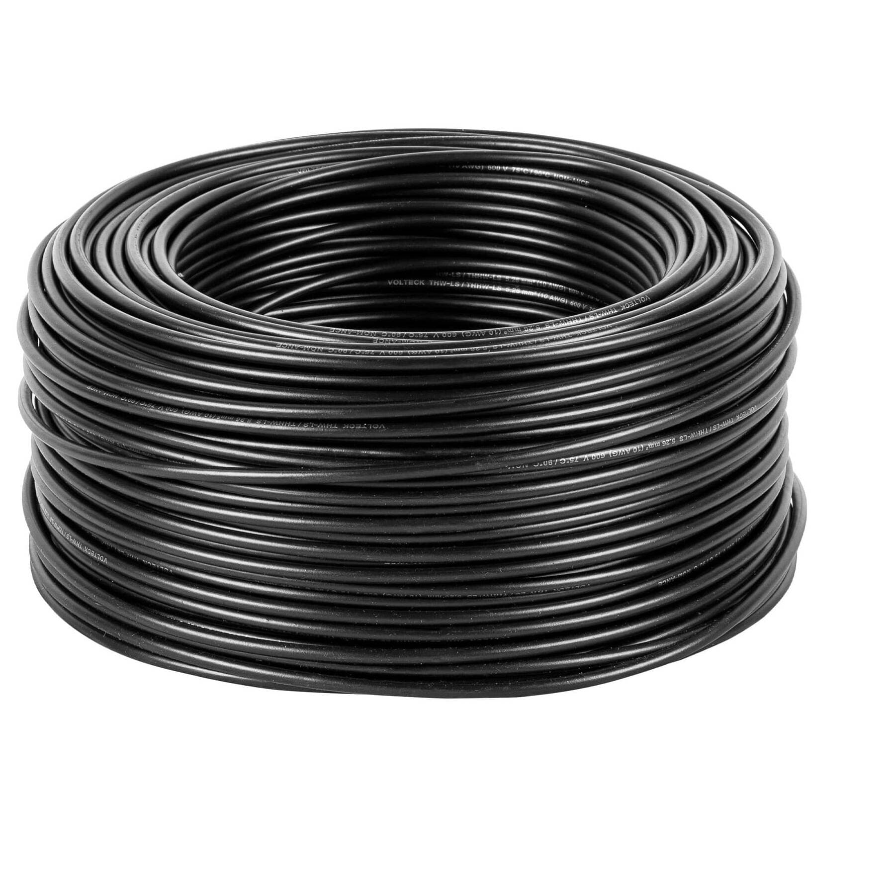 CABLE THW 10 X MT NEGRO CAB-10N