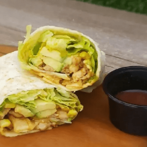 Wrap Pollo a la BBQ