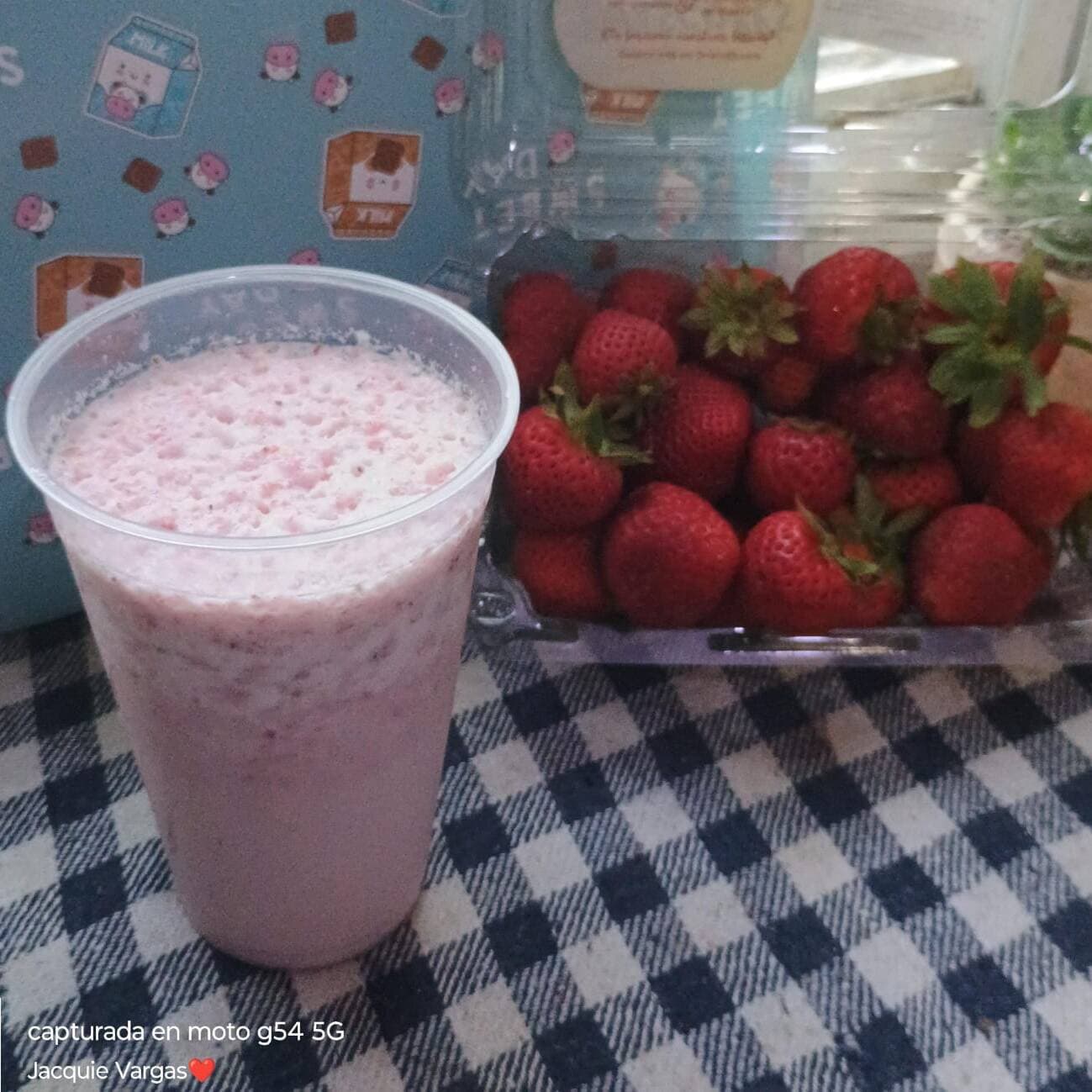 Licuado De Fresa