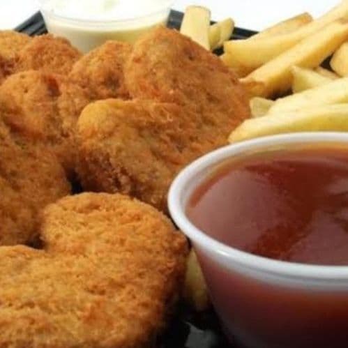 Nuggets con papas