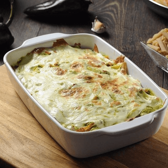 Ravioles gratinados