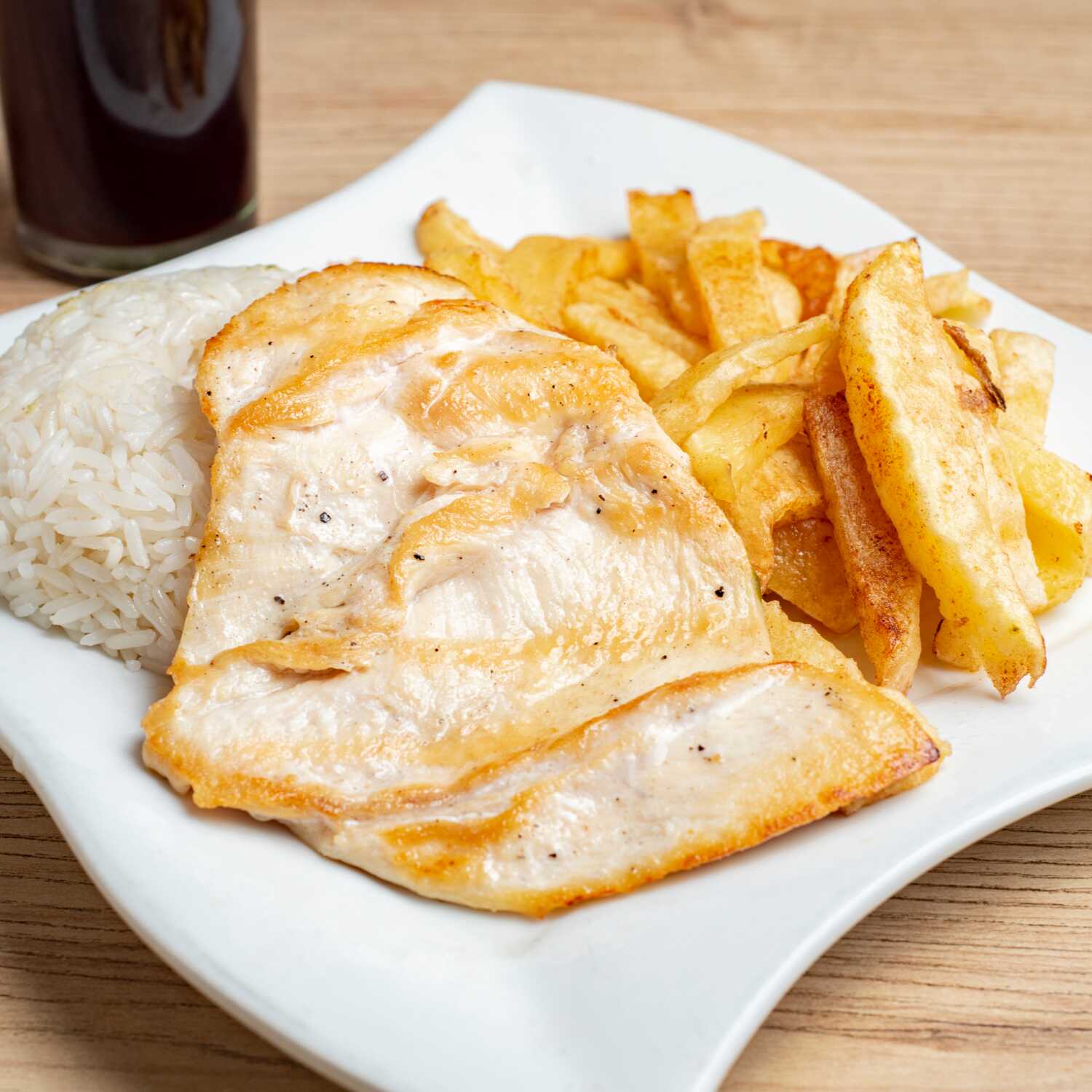 Pechuga a la Plancha más Chicha