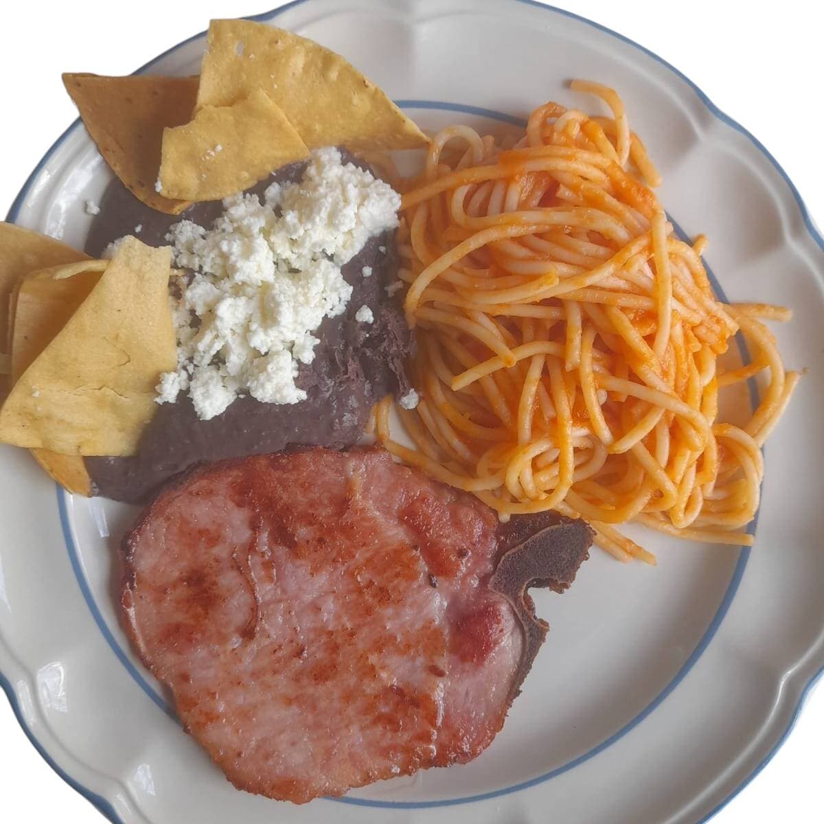 Chuleta Ahumada Frita