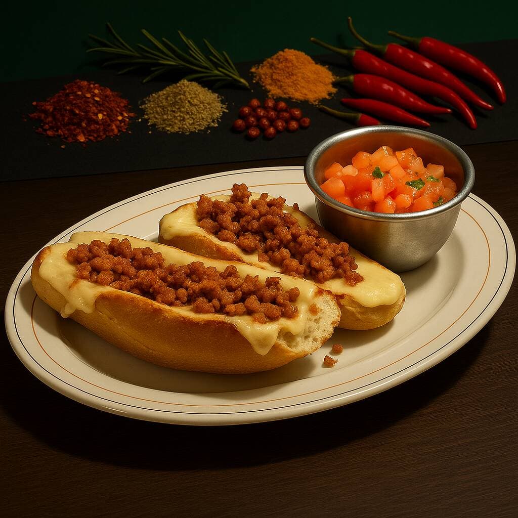MOLLETES CON LONGANIZA