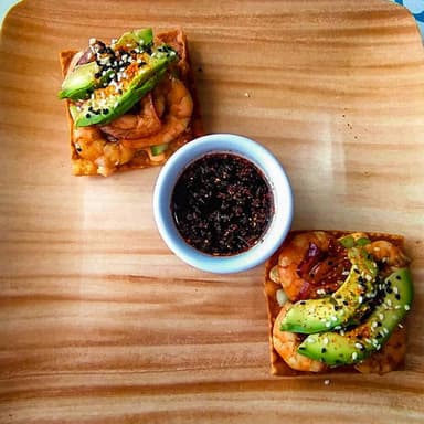 Tostadas de Camarón
