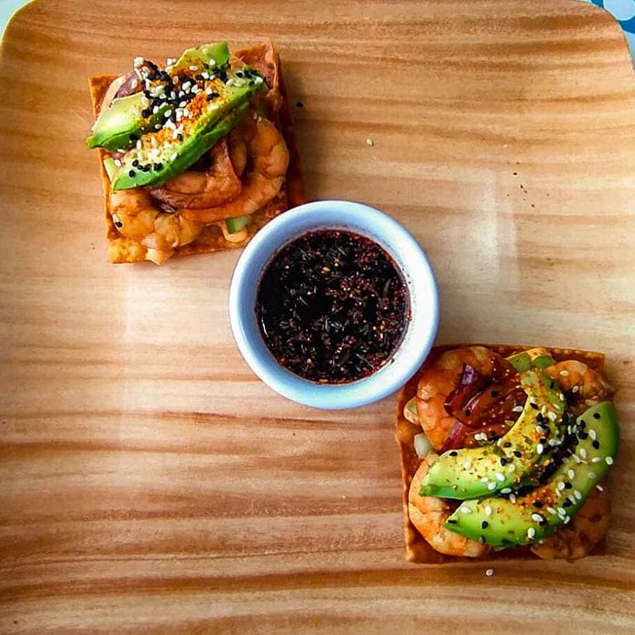 Tostadas de Camarón
