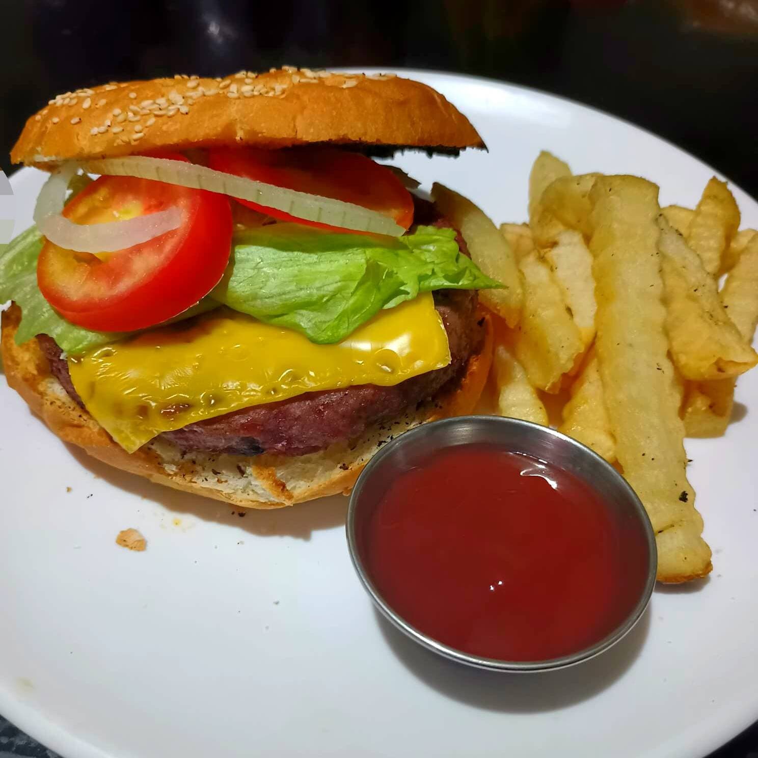 Hamburguesa Clásica.