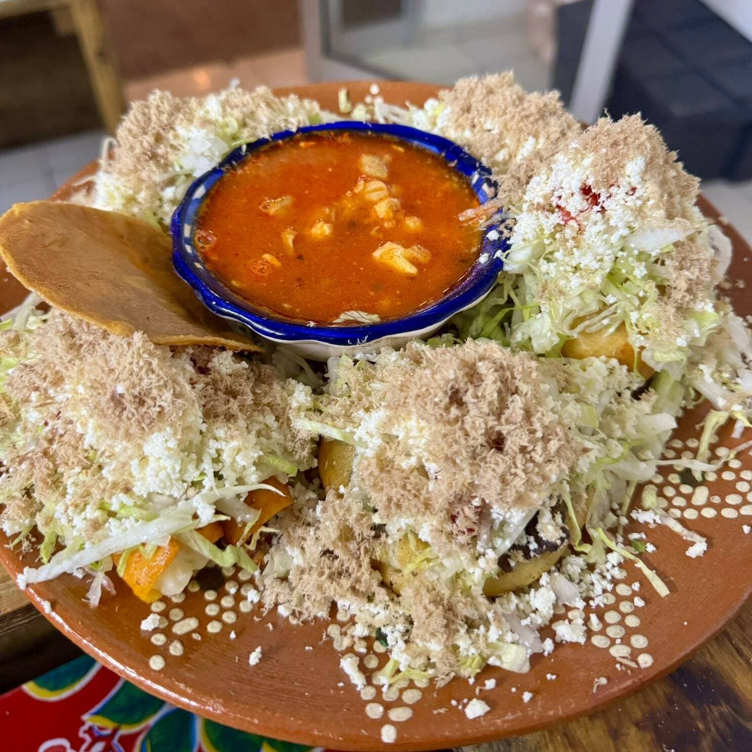 El Rey Surtido (Pozole,Tacos, Molote,Tost, Flauta)
