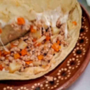 Quesadilla de Frijoles con Queso