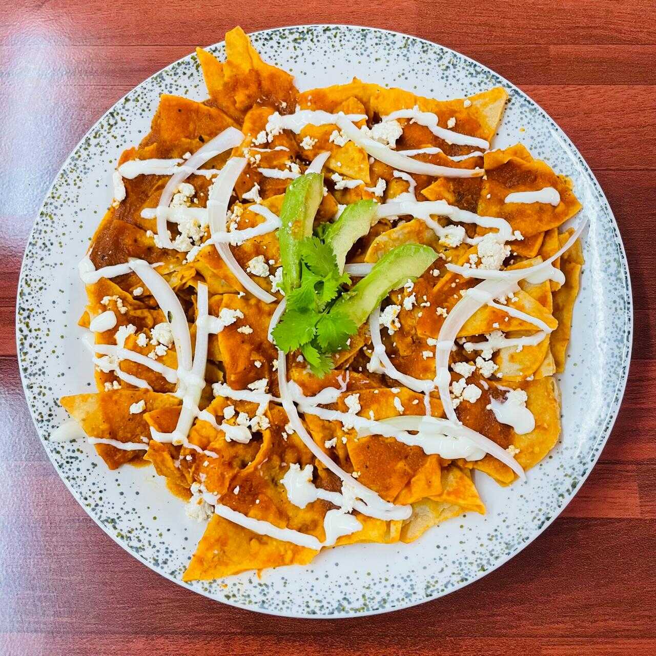 Chilaquiles con Pollo