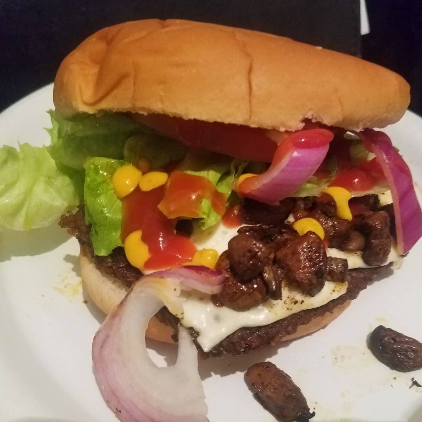 Mushrooms Burger
