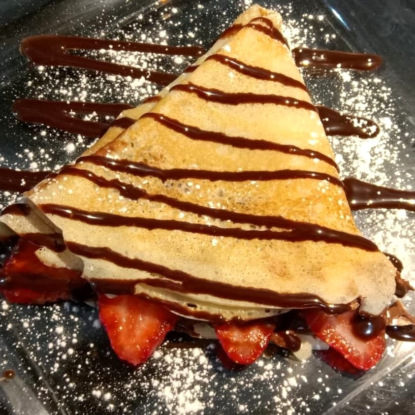 Crepa de Nutella con Fresas..