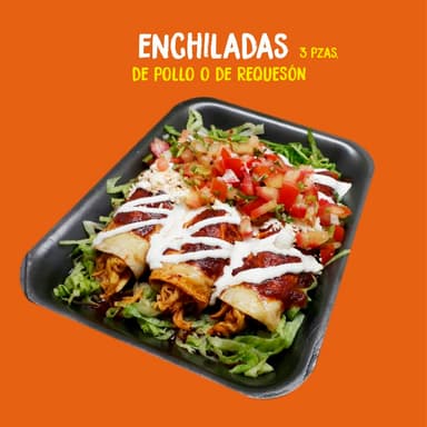 Enchiladas de Requesón (3 Pzas)