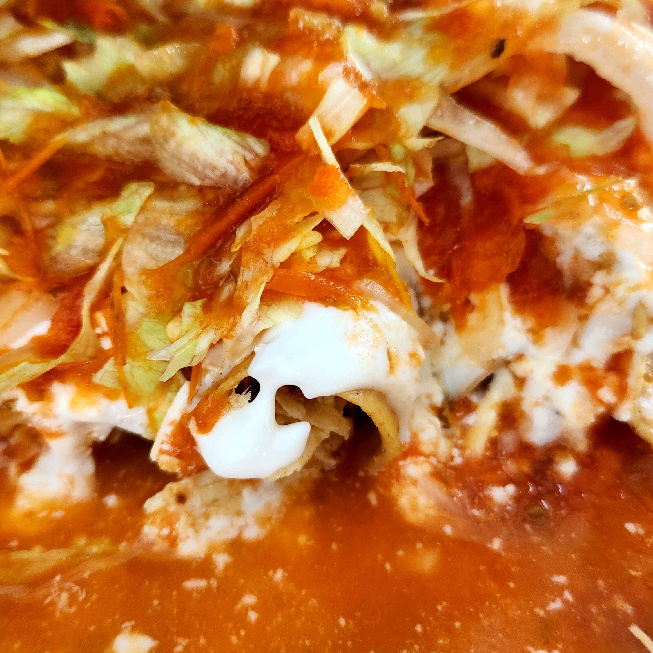 Taquitos Ahogados Con Coquita