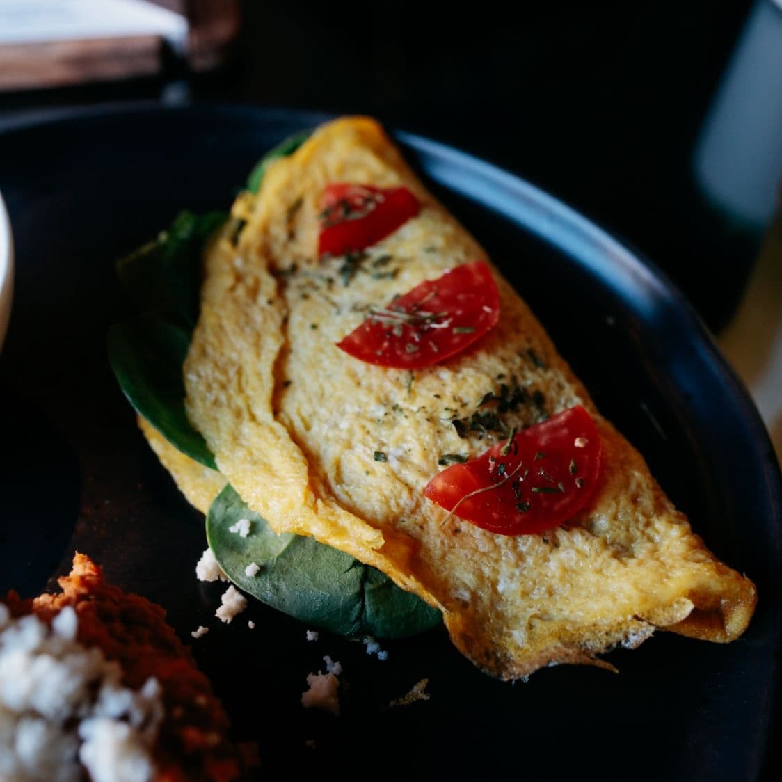 Omelette de Espinacas