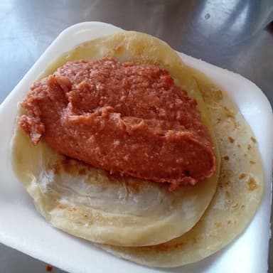 Taco Frijol de Harina