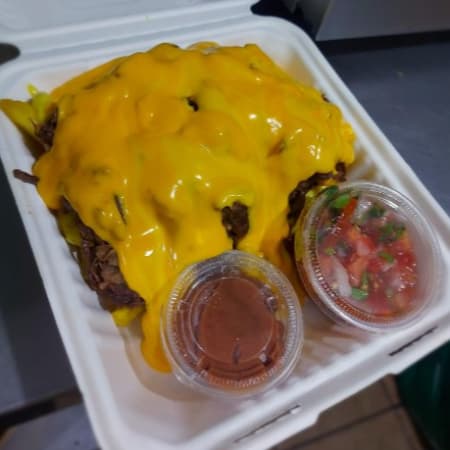Papa Nacho de Carne de Res