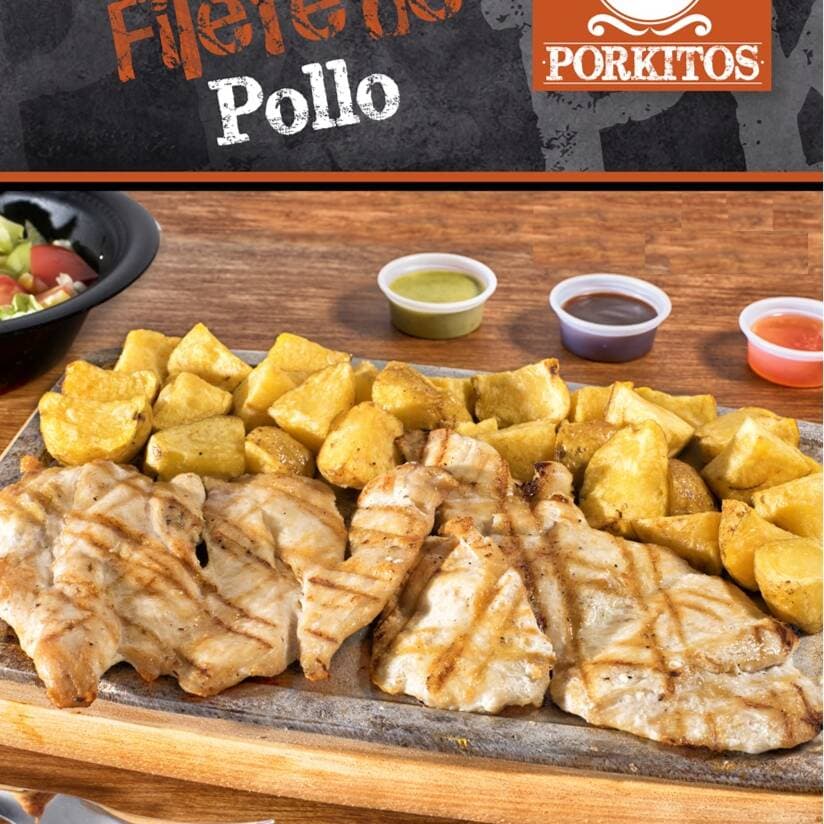 Filete de Pollo con Papa Amarilla Promo (mie-Vie)