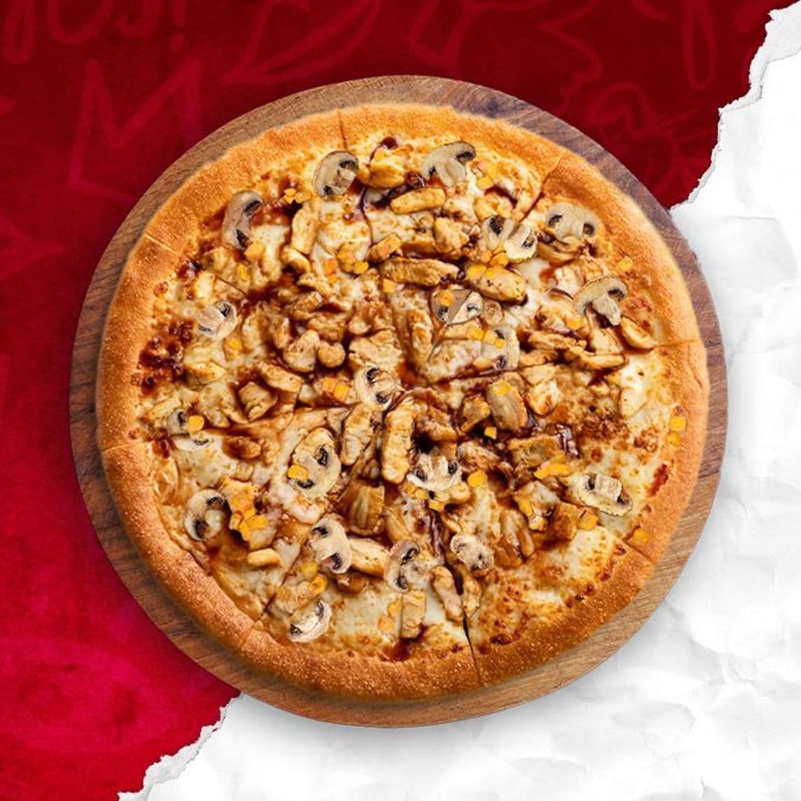 Pizza Pollo BBQ Suprema