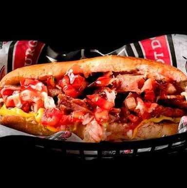 Hot Dog con Tocino