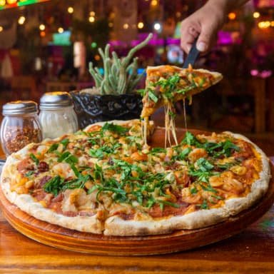 Pizza Camarón Hendrix