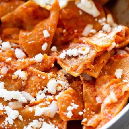 Chilaquiles Rojos + Coca Cola