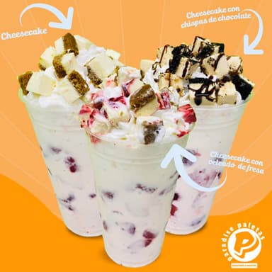 Fresas con Crema y Cheesecake
