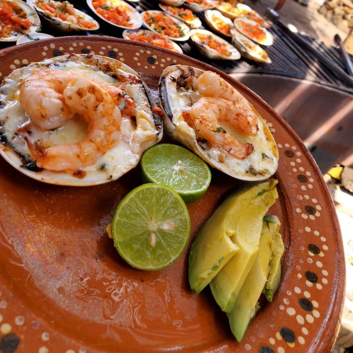 Almeja Gratinada
