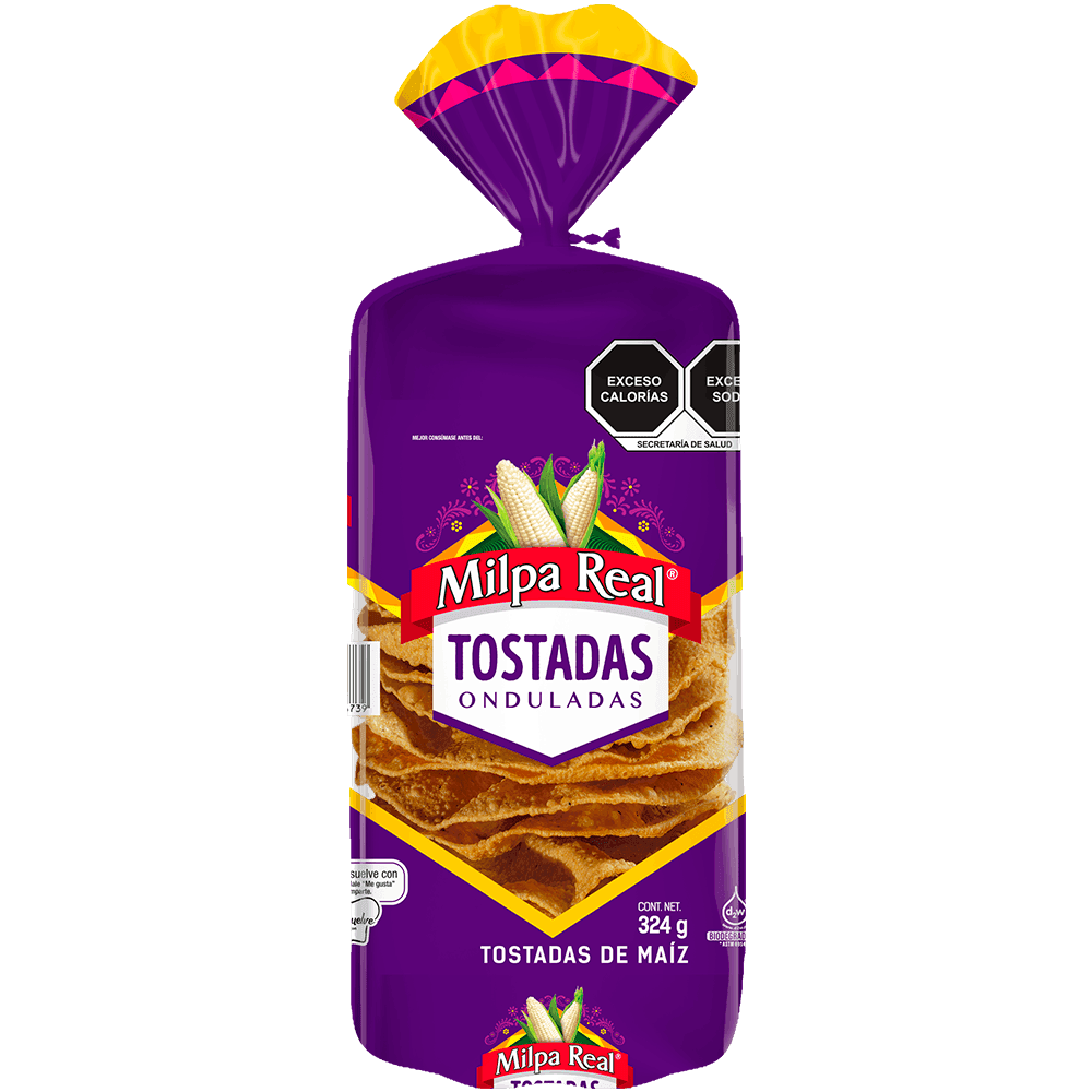 Tostadas de maiz Milpa Real 324 gr