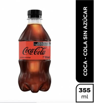 Coca cola Sin Azúcar 355ml