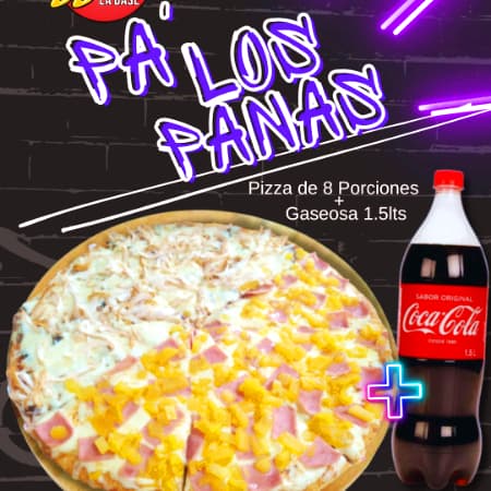 Combo Pa los Panas (Mitad y MItad 12 Porciones)