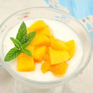 Duraznos con Crema