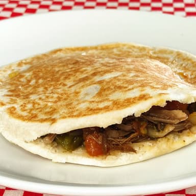 Gordita Harina Picadillo Rojo