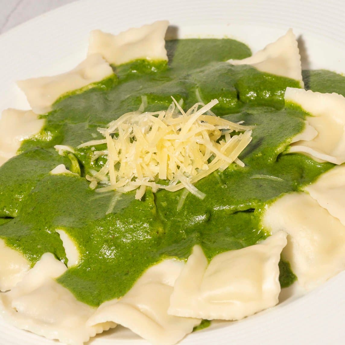 Ravioles de Ricotta y Espinaca