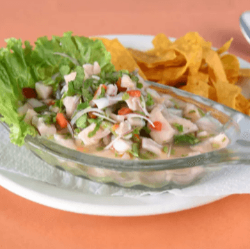 Ceviche de Pescado Grande