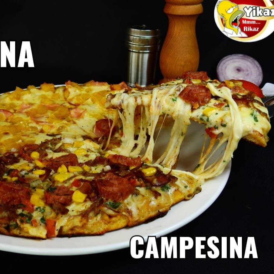 Pizza Super Especial Campesina 4 Porciones