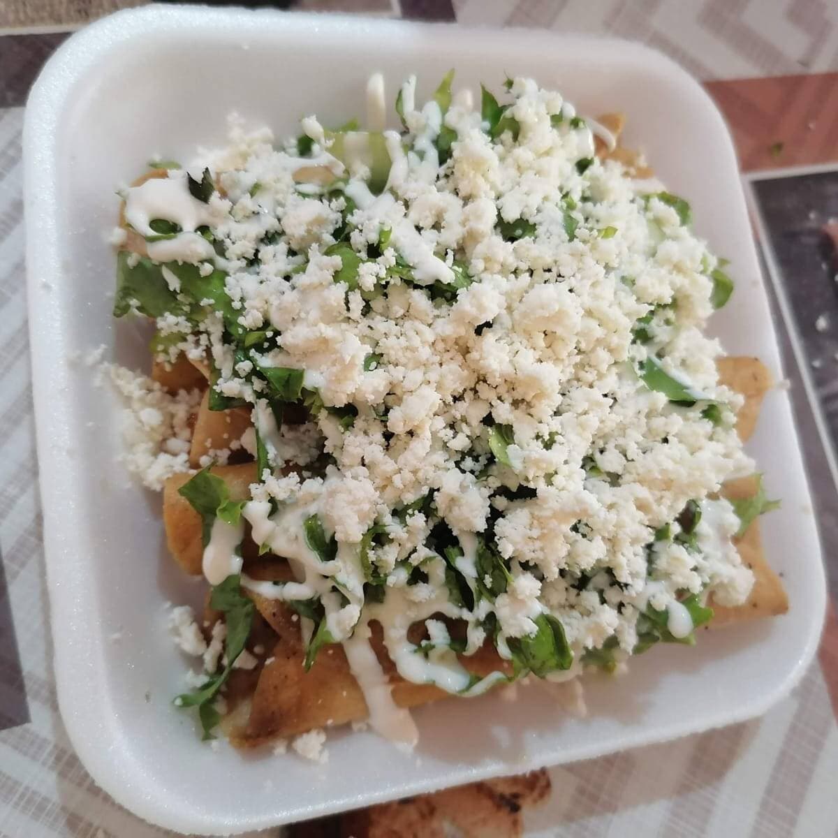 TACOS DORADOS DE PAPA CON CHORIZO