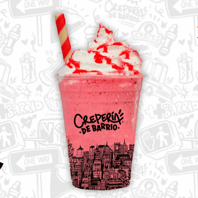 Frappé de Fresa