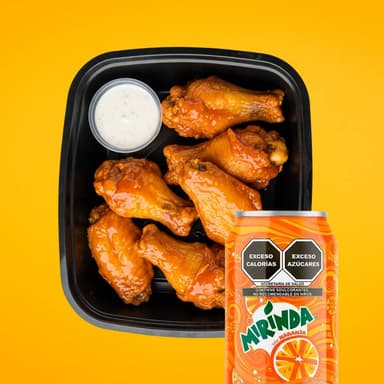 COMBO 5 Alitas + 1 Mirinda 355ml