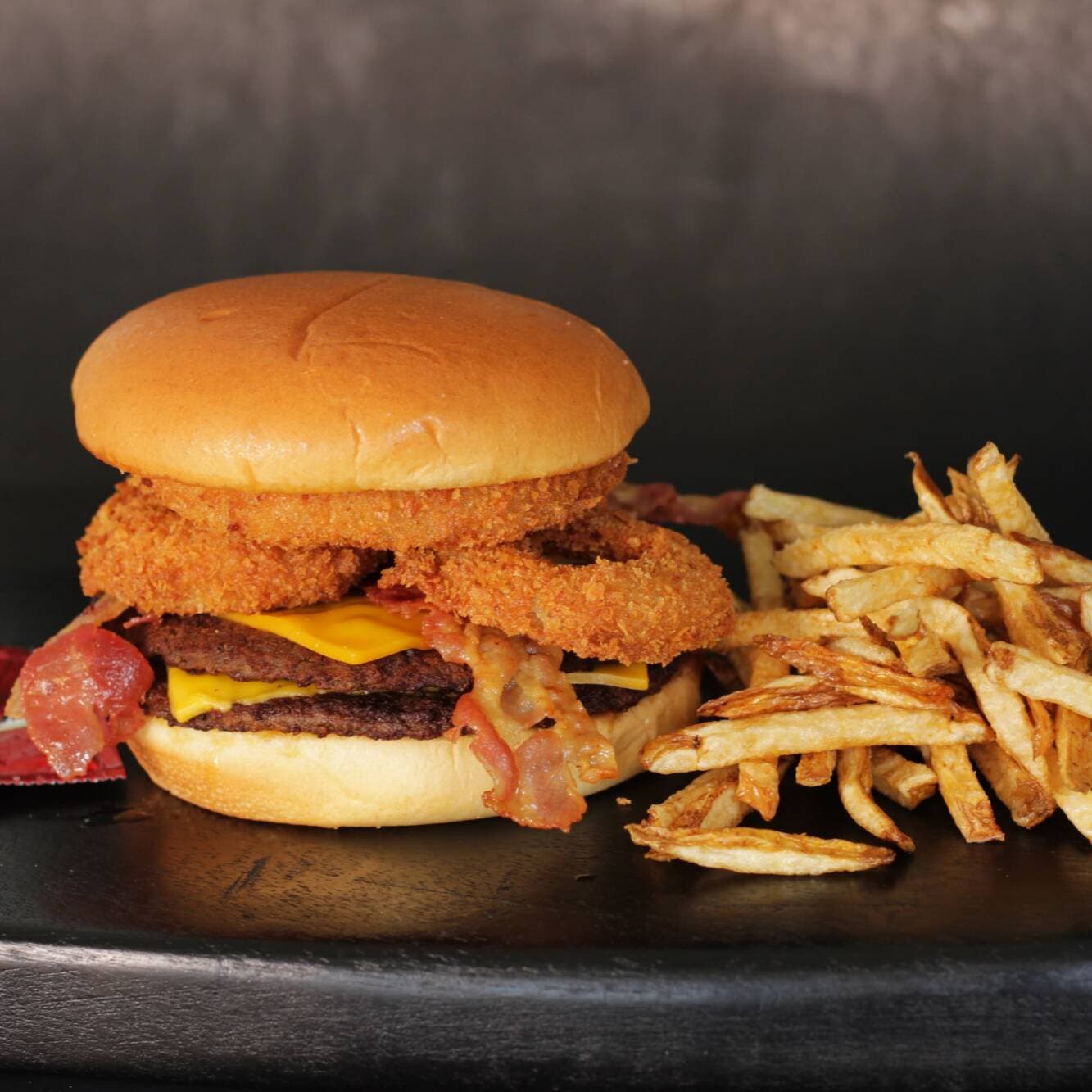 Combo Hamburguesa Western Doble + Coca Cola 600 Ml