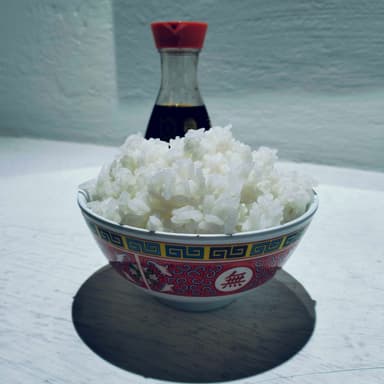 Arroz al vapor
