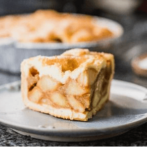 Pie de Manzana Porción
