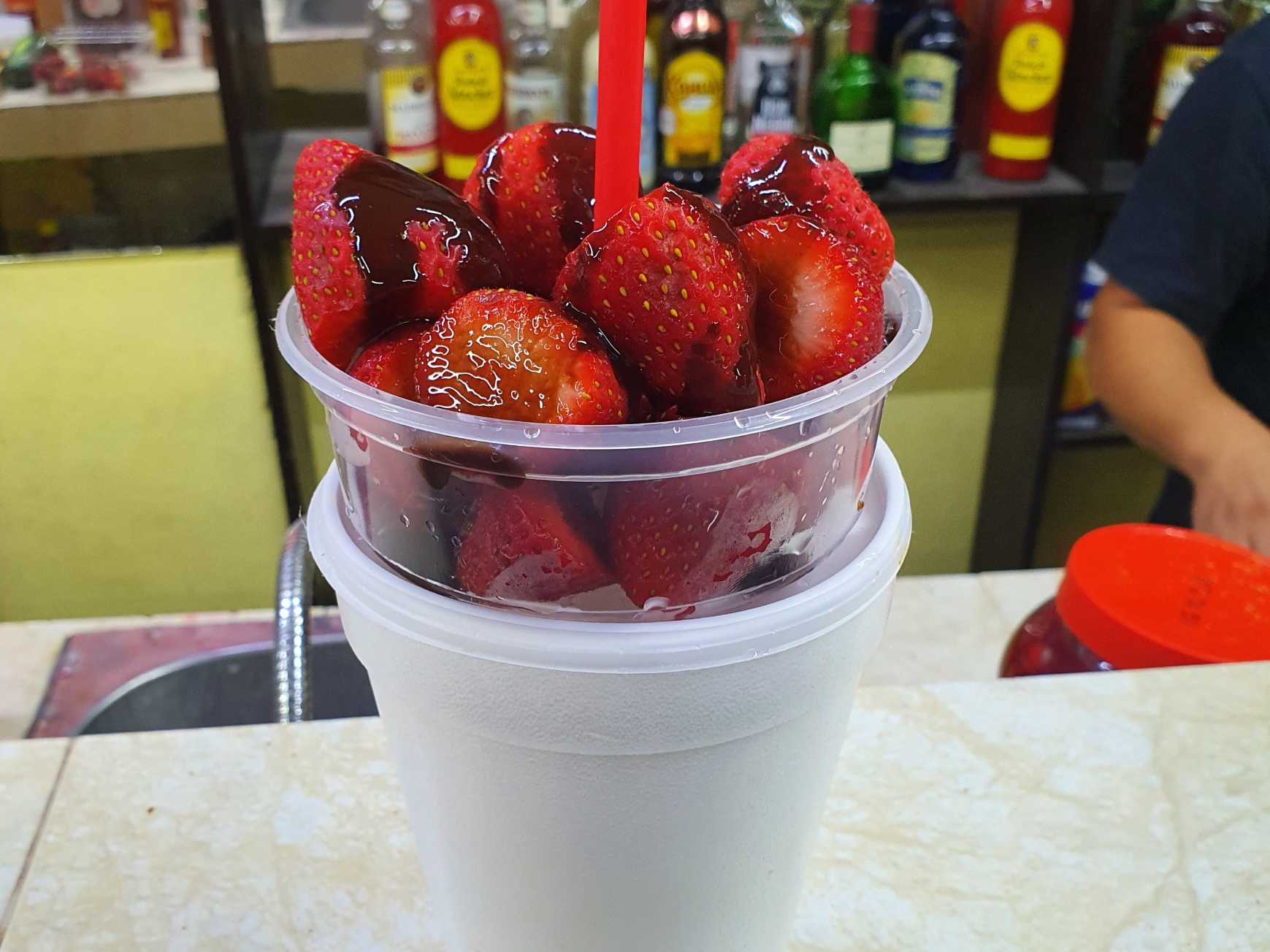 Fresa Colada Especial