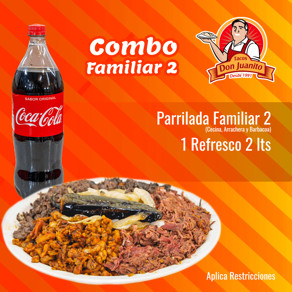 Combo Familiar #2 y Refresco