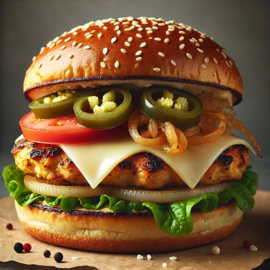 " A " Buger