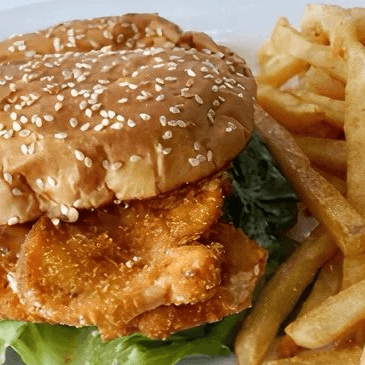 Hamburguesa de Milanesa de Pollo