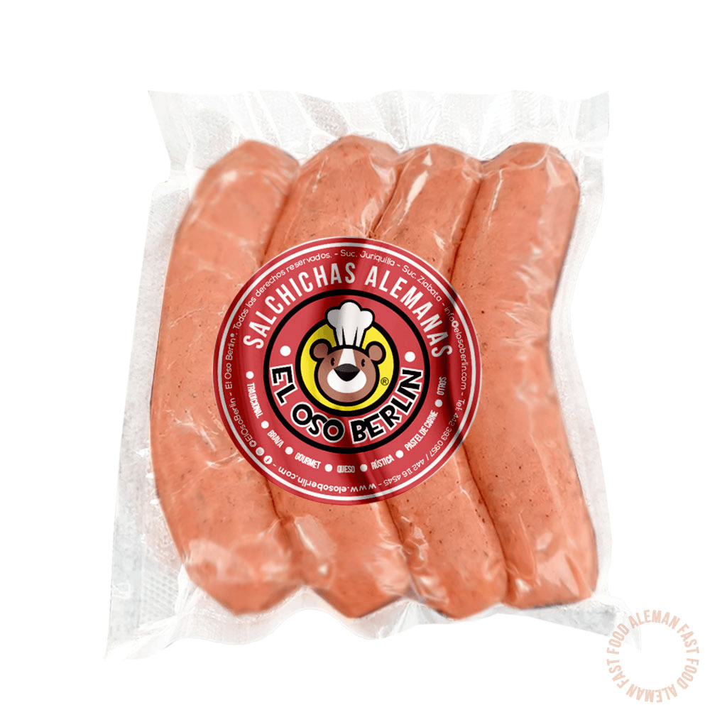 Salchichas Empacadas Al Vacío - 4 Pack
